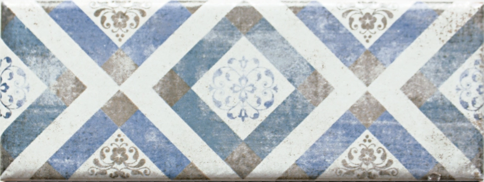 Vintage Decoro CEM12 - Retro, Mate, 7.5x20cm, 9.00mm, Not rectified