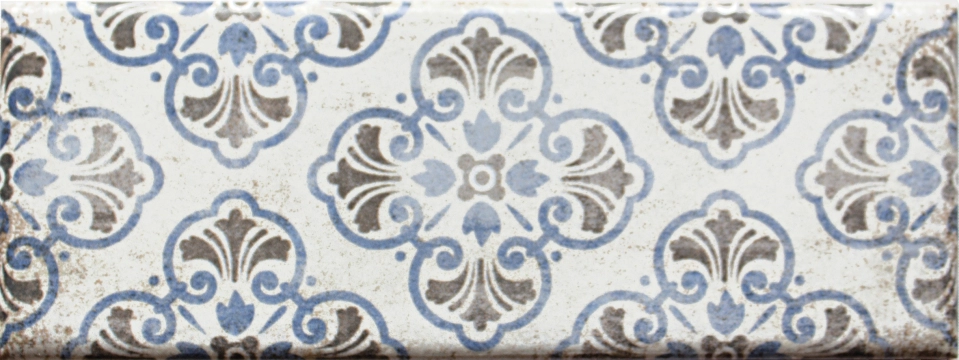 Vintage Decoro CEM12 - Classic, Mate, 7.5x20cm, 9.00mm, Not rectified
