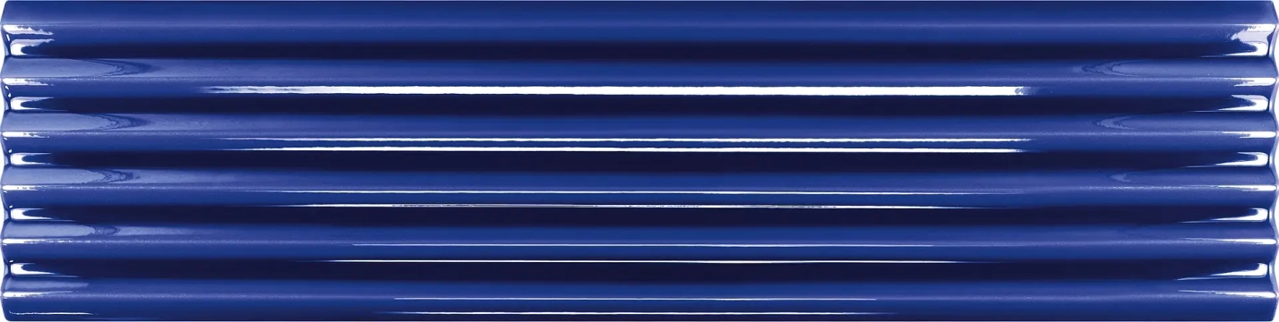 Waves Crest Cobalt, Brillo, 11.25x45cm, 8.00mm, Rectified