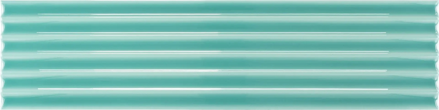 Waves Cove Seafoam, Brillo, 11.25x45cm, 8.00mm, Rectified