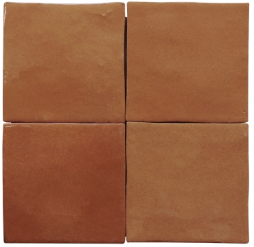 Zelij CEM10 - Miel, Brillo, 10x10cm, 10.00mm, Not rectified