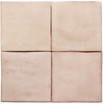 Zelij CEM10 - Hueso, Brillo, 10x10cm, 10.00mm, Not rectified