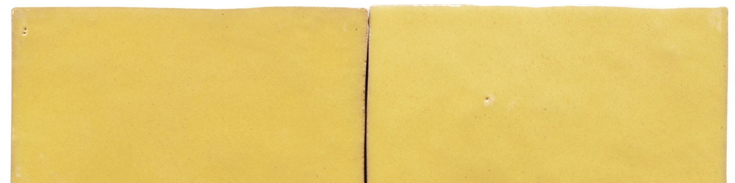 Zelij CEM17 - Amarillo, Mate, 5x20cm, 10.00mm, Not rectified