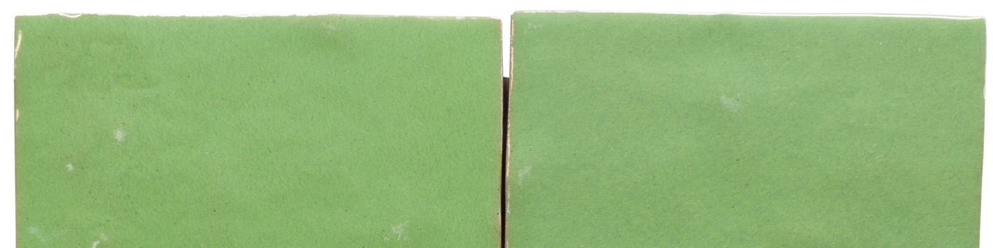 Zelij CEM17 - Verde Hierba, Mate, 5x20cm, 10.00mm, Not rectified