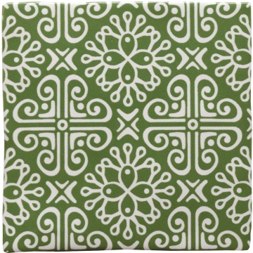 Zelij Decoro CE42 - Tetuan, Brillo, 10x10cm, 10.00mm, Not rectified