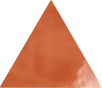 Trivial LB68 - Terracotta, Gloss, 14x14cm, 10.00mm, Not rectified