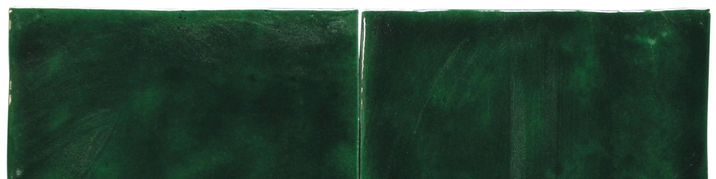 Zelij Special CEM26 - Verde Cobre, Mate, 5x20cm, 10.00mm, Not rectified