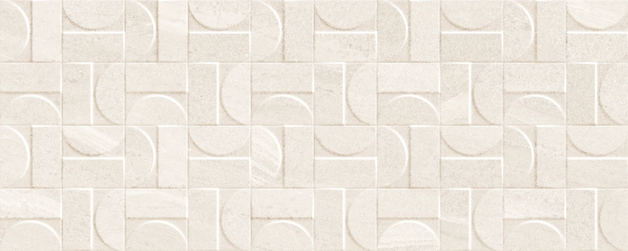 Cumbria Geom 300000000000058549 - Grey, Mate, 30x75cm, 8.00mm, Rectified