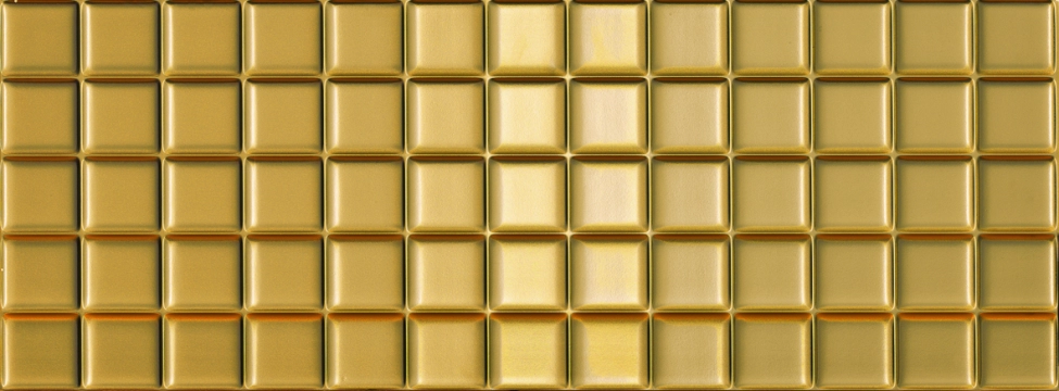 Markham Square 8430828287246 - Gold, Mate, 44.63x119.30cm, 8.00mm, Rectified