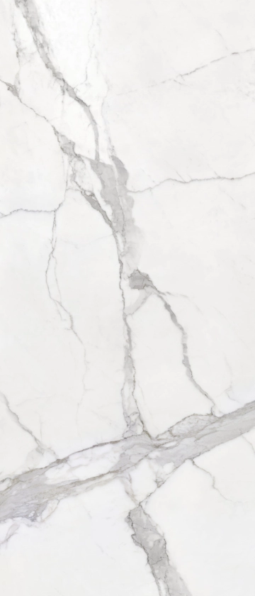 Statuario 300000000000054362 - White, Matt, 120x280cm, 6.00mm, Not rectified