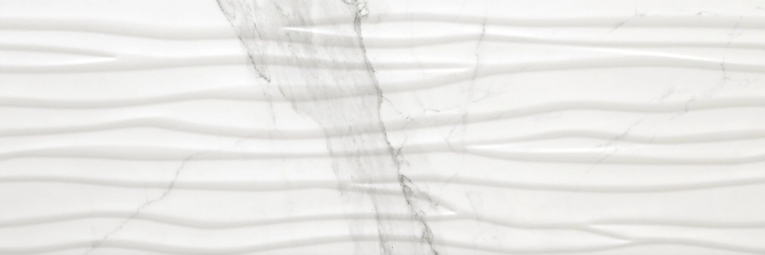 Statuario Wave 300000000000013241 - Statuario, Matt, 30x90cm, 10.80mm, Not rectified