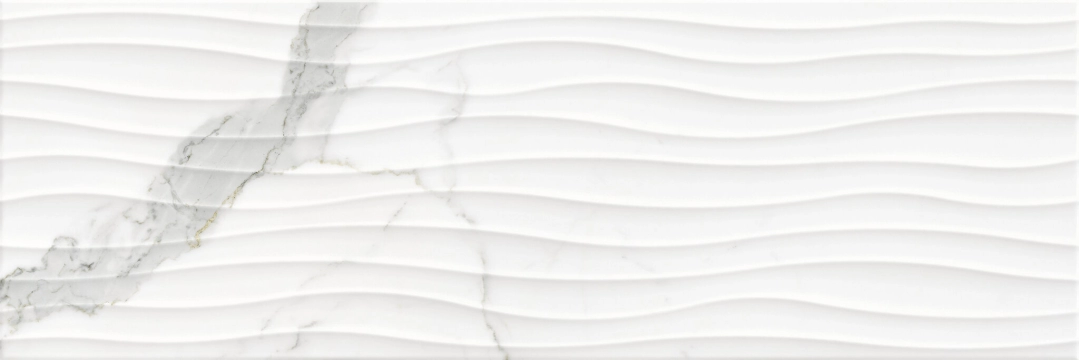 Statuario Relieve 300000000000013814 - Statuario Sound, Brillo, 25x75cm, 8.70mm, Not rectified