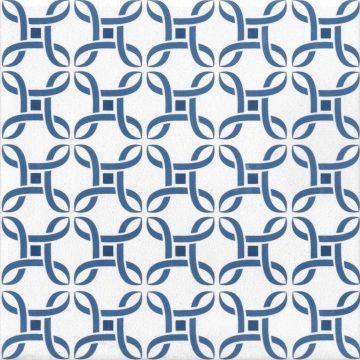 Aquarel Decoro Mizar  AQU/MIZ.BL - Blu, Matt, 15x15cm, 9.00mm, Rectified
