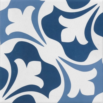Aquarel Decoro Sirius  AQU/SIR.BL - Blu, Matt, 15x15cm, 9.00mm, Rectified