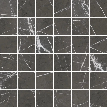 Navona Mosaico Dark, Pulido Mate, 30x30cm, 10.00mm, Not rectified