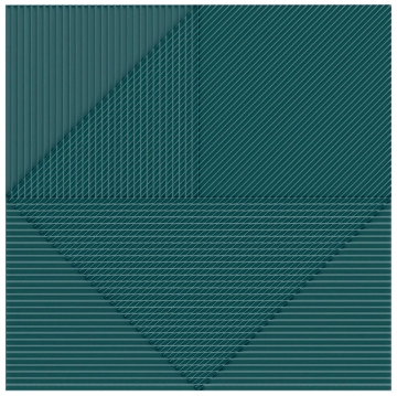 Lins 31687 - Green, Matt, 20x20cm, 8.00mm, Not rectified