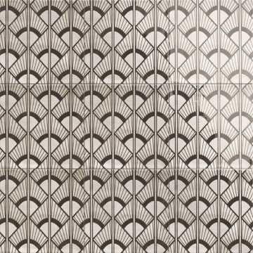 Art Deco Trends Astoria, Mate, 20x20cm, 9.00mm, Not rectified