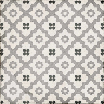 Art Nouveau Alameda 24420 - Grey, Matt, 20x20cm, 9.00mm, Rectified