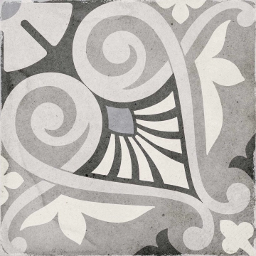 Art Nouveau 24418 - Opera Grey, Matt, 20x20cm, 9.00mm, Rectified