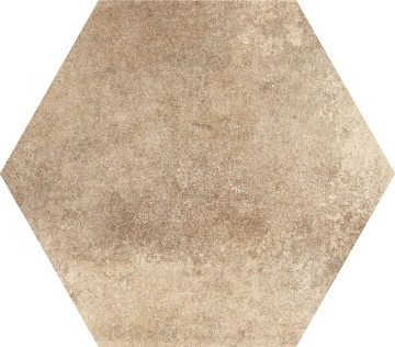 Terre Etrusche Esagonetta 00BES80 - Lazio, Naturale, 25x22cm, 9.00mm, Not rectified