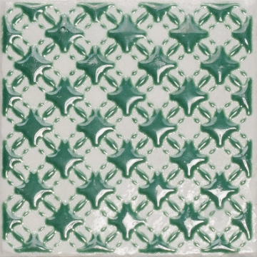 Clay Pattern 00G1D60 - Emerald, Naturale, 10x10cm, 9.00mm, Not rectified