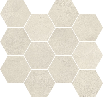 Timeline Esagoni G3TL10ES - White, Hard, 30x34cm, 8.50mm, Rectified