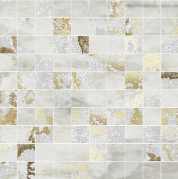 Venus Mosaico Solitaire MQSG - Mosaico Solitaire Grey, Levigato, 30x30cm, 10.00mm, Not rectified