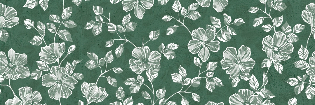 Brush Inserto Blossom 432117 - Bosco, Naturale, 33.3x100cm, 7.00mm, Rectified