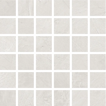 Brush Mosaico 432033 - Calce, Naturale, 30x30cm, 9.50mm, Rectified