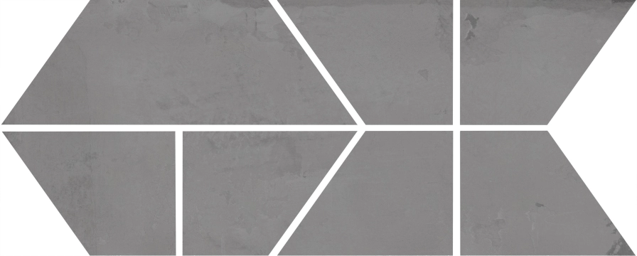 Industrial Fascia Idrogetto CEINU020003 - Grafite, Matt, 20x48cm, 10.00mm, Rectified