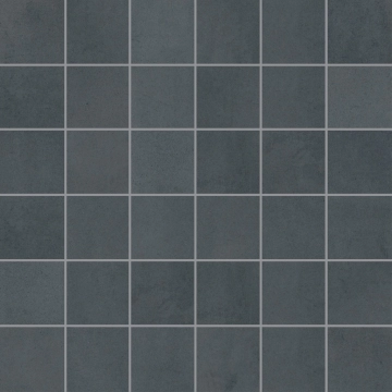 Xbeton Mosaico Steel Black, Matt, 30x30cm, 10.00mm, Not rectified