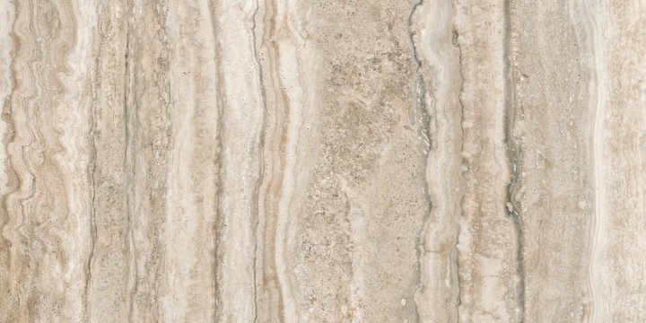 Linea Endless B25510LED3P6 - Travertino, Polished, 50x100cm, 5.50mm, Not rectified