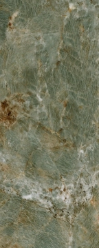 Linea Endless B251025LED5P6 - Amazonite, Polished, 100x250cm, 5.50mm, Not rectified