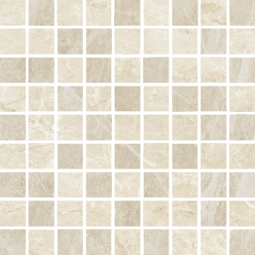 Athena Mosaico Monocolore 81 Almond, naturale, 30x30cm, 10.00mm, Rectified