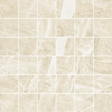 Athena Mosaico monocolore 36 Almond, naturale, 30x30cm, 9.00mm, Not rectified