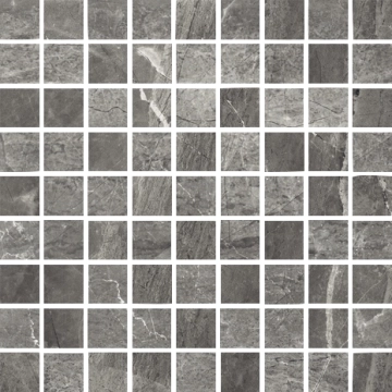 Athena Mosaico Monocolore 81 Nero, naturale, 30x30cm, 10.00mm, Rectified