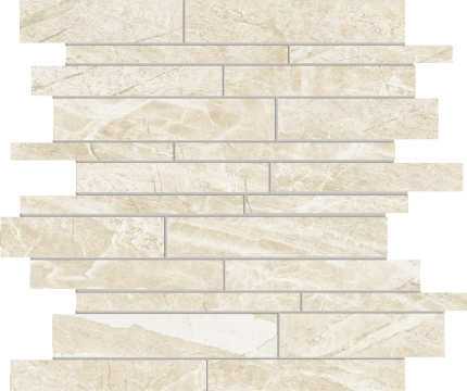 Athena patchwork Almond, naturale, 30x30cm, 9.00mm, Rectified