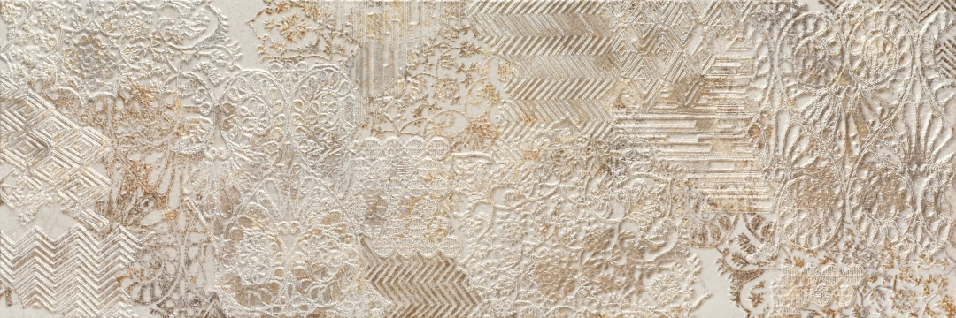 Seattle Arabesc 9525 - Crema, Natural, 30x90cm, 10.00mm, Not rectified