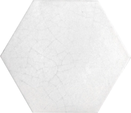 Dolcevita 15KESDOWH - Esagona White, Glossy, 15x17.3 esacm, 9.00mm, Rectified
