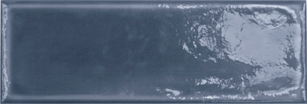 Glassalike - Blu, Lucido, 10x30cm, 10.00mm, Not rectified