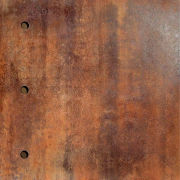 Metal Circle Moon 8431940228933 - Copper, Natural, 25x25cm, 11.00mm, Rectified