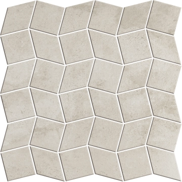 Terracina Malla R+Q 361451083018 - White, Matt, 30x30cm, 10.00mm, Not rectified