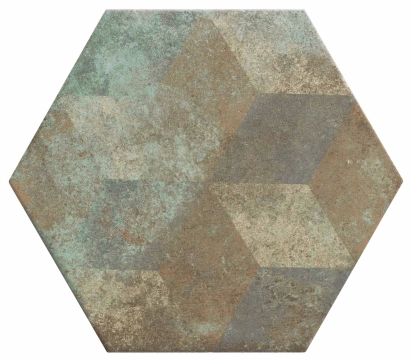 Donegal Deco Forest, Satin, 28.5x33cm, 10.00mm, Not rectified