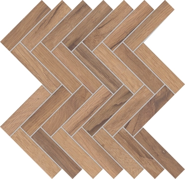 Nairobi Mosaico Roble, Naturale, 24.5x27.8cm, 10.00mm, Not rectified