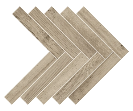 Cortina Herringbone OG43 - Natural, Matt, 36.2x41.2cm, 9.00mm, Rectified