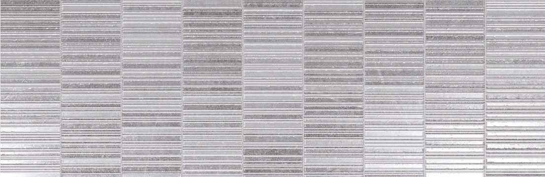 Freedom Mos Gris, Glossy, 25x75cm, 10.00mm, Not rectified