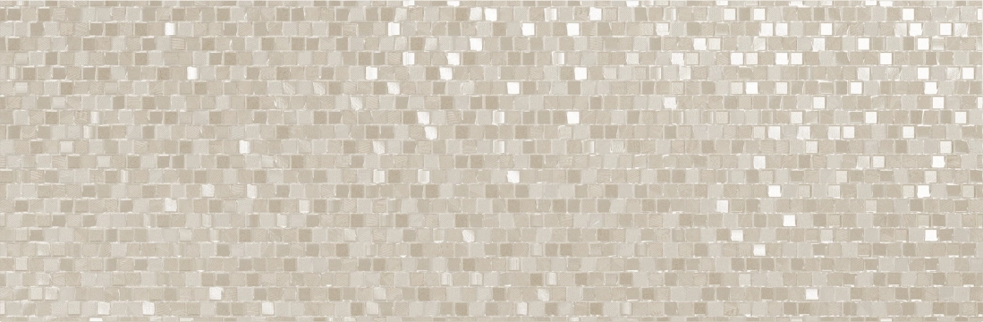 Hit Mos Beige, Glossy, 25x75cm, 10.00mm, Not rectified