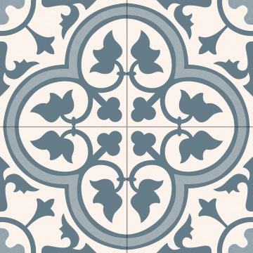 Pre. Chester/pre. Circle/pre. Dover Pre. Dover Blue, Matt, 45x45cm, 8.50mm, Rectified